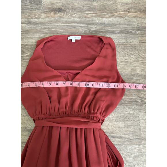 Baltic Born Hera Maxi Dress XS Berry Chiffon - Picture 10 of 12